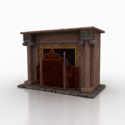 Fireplace 3D Model 583e2aeb
